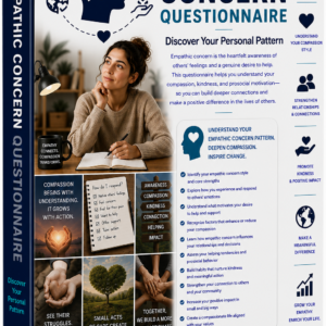 119 Empathic Concern Questionnaire – Discover Your Personal Pattern
